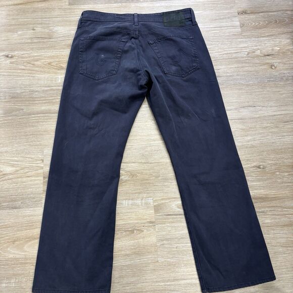 AG Pants Mens Size 30x27 The Protege Straight Leg Blue Adriano Goldschmied - Picture 4 of 7